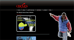 Desktop Screenshot of chosendance.com